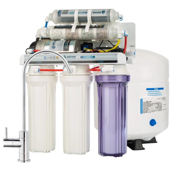 EQUIPO OSMOSIS INVERSA 6 ETAPAS PREMIUM ECO CON BOMBA